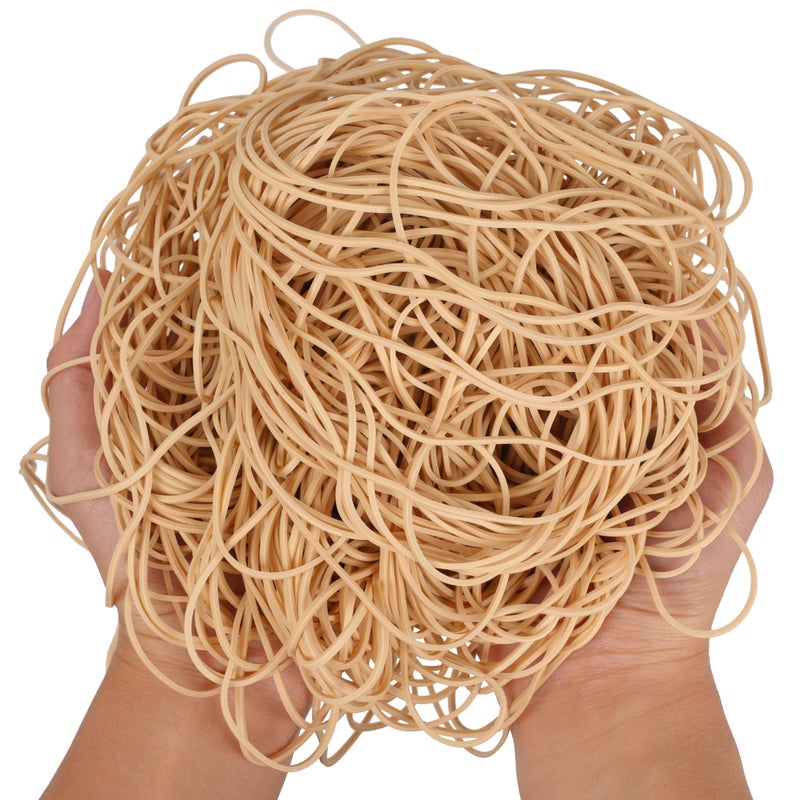 Foshine Rubber Bands Garbage Can Bands Elastic Large Size #117A 250 Pcs Trash Can Rubber Bands Elastics Bands 7 inch Assorted Color For Office Supplies Home - Image 5